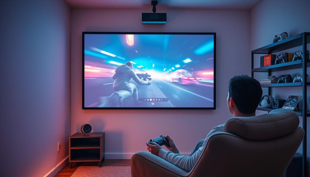 Mini Projector Gaming Experience